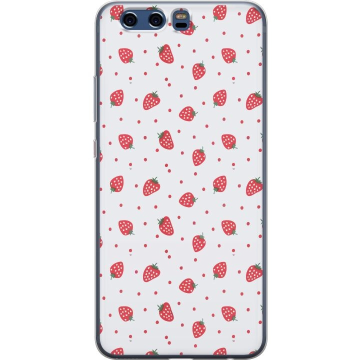 Mobilcover til Huawei P10 med Jordbær motiv i gruppen SMARTPHONES & TABLETS / Mobil Beskyttelse / Huawei/Honori hos TP E-commerce Nordic AB (A53014)
