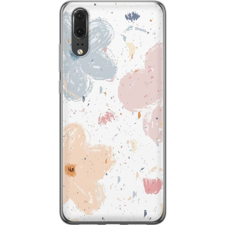 Mobilcover til Huawei P20 med Blomster motiv i gruppen SMARTPHONES & TABLETS / Mobil Beskyttelse / Huawei/Honori hos TP E-commerce Nordic AB (A53036)