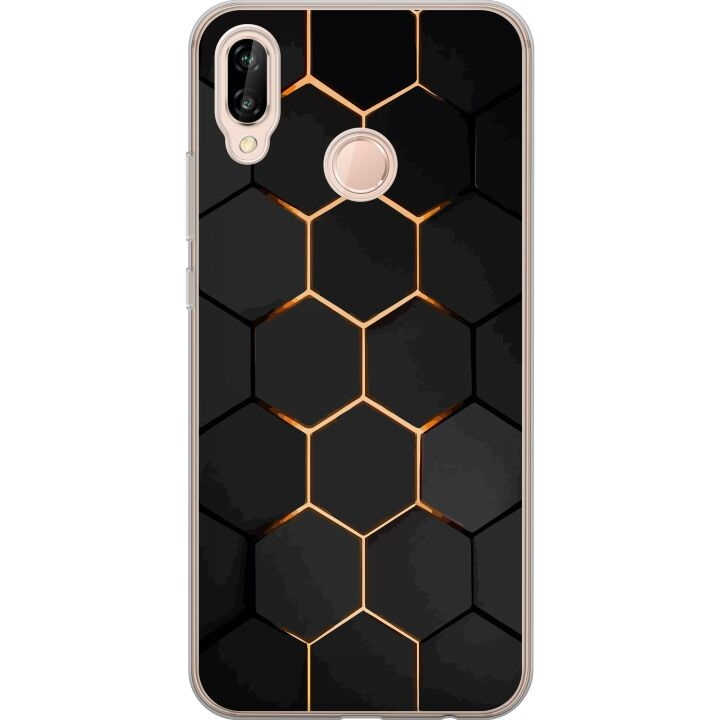 Mobilcover til Huawei P20 lite med Luksuriøst Mønster motiv i gruppen SMARTPHONES & TABLETS / Mobil Beskyttelse / Huawei/Honori hos TP E-commerce Nordic AB (A53103)