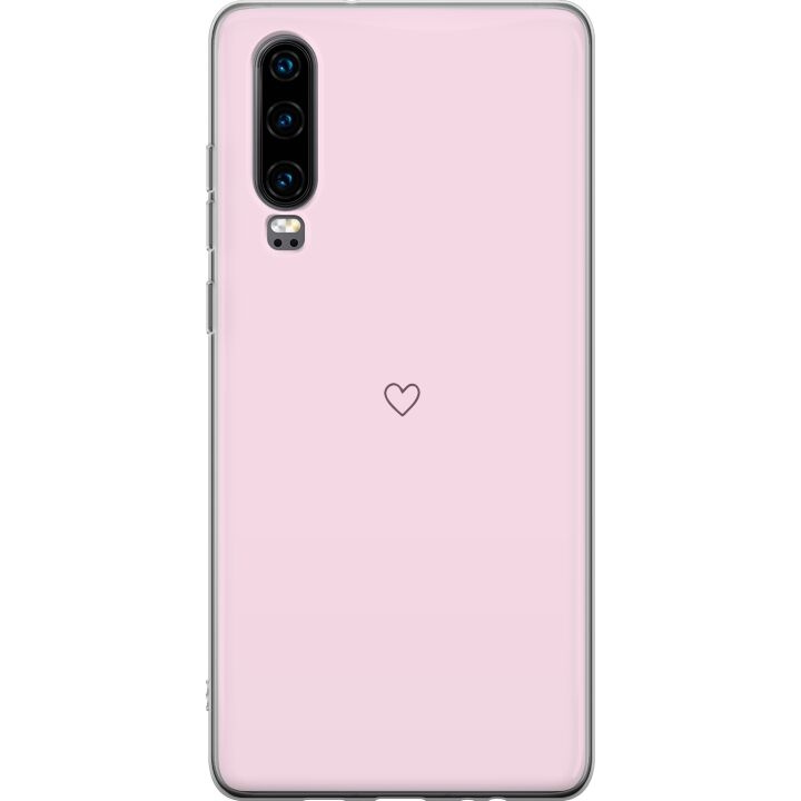 Mobilcover til Huawei P30 med Hjerte motiv i gruppen SMARTPHONES & TABLETS / Mobil Beskyttelse / Huawei/Honori hos TP E-commerce Nordic AB (A53205)