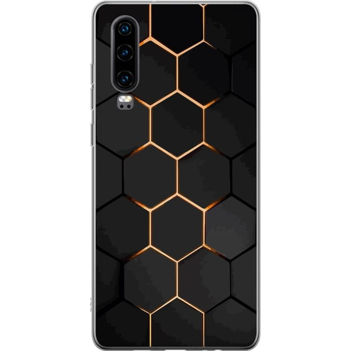 Mobilcover til Huawei P30 med Luksuriøst Mønster motiv i gruppen SMARTPHONES & TABLETS / Mobil Beskyttelse / Huawei/Honori hos TP E-commerce Nordic AB (A53211)