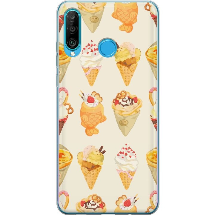 Mobilcover til Huawei P30 lite med Glasagtigt motiv i gruppen SMARTPHONES & TABLETS / Mobil Beskyttelse / Huawei/Honori hos TP E-commerce Nordic AB (A53251)