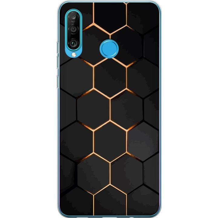Mobilcover til Huawei P30 lite med Luksuriøst Mønster motiv i gruppen SMARTPHONES & TABLETS / Mobil Beskyttelse / Huawei/Honori hos TP E-commerce Nordic AB (A53265)