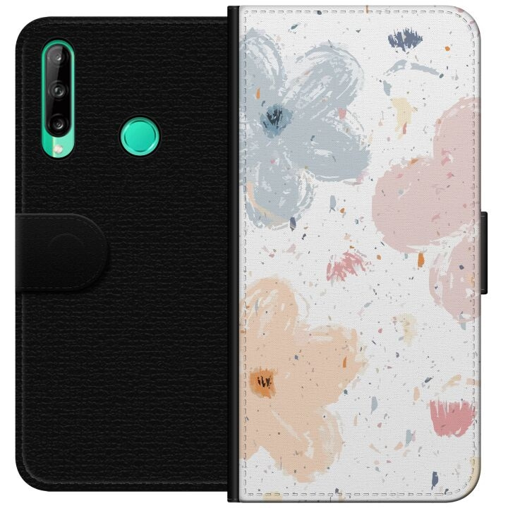 Tegnebogsetui til Huawei P40 lite E med Blomster motiv i gruppen SMARTPHONES & TABLETS / Mobil Beskyttelse / Huawei/Honori hos TP E-commerce Nordic AB (A53468)