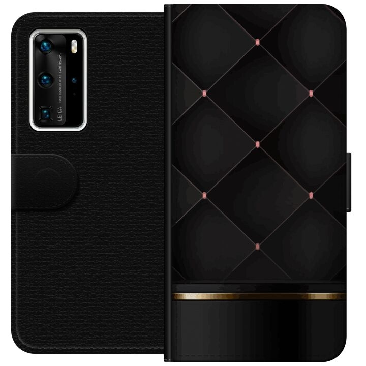 Tegnebogsetui til Huawei P40 Pro med Luksuslinje motiv i gruppen SMARTPHONES & TABLETS / Mobil Beskyttelse / Huawei/Honori hos TP E-commerce Nordic AB (A53525)