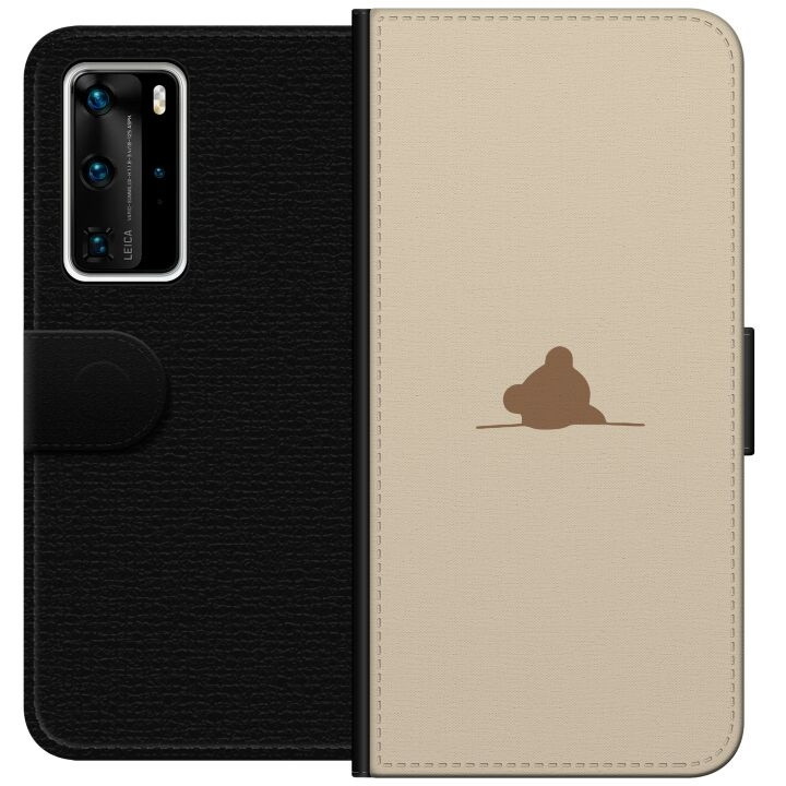 Tegnebogsetui til Huawei P40 Pro med Nalle motiv i gruppen SMARTPHONES & TABLETS / Mobil Beskyttelse / Huawei/Honori hos TP E-commerce Nordic AB (A53530)