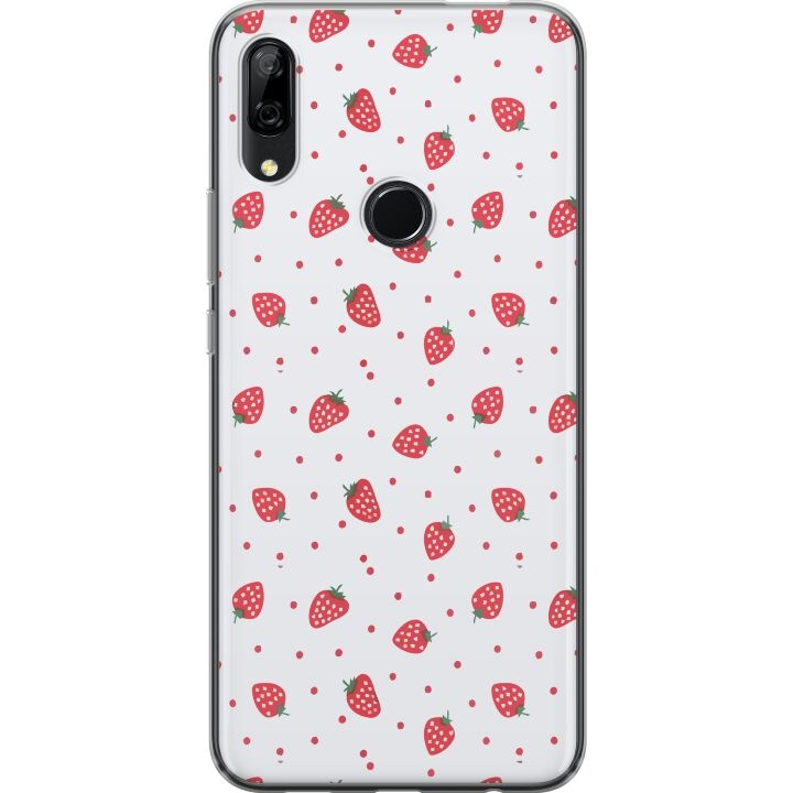 Mobilcover til Huawei P Smart Z med Jordbær motiv i gruppen SMARTPHONES & TABLETS / Mobil Beskyttelse / Huawei/Honori hos TP E-commerce Nordic AB (A53688)