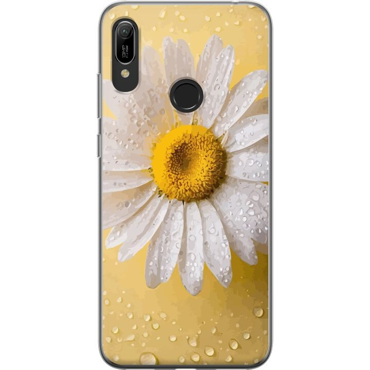 Mobilcover til Huawei Y6 (2019) med Porcelænsblomst motiv i gruppen SMARTPHONES & TABLETS / Mobil Beskyttelse / Huawei/Honori hos TP E-commerce Nordic AB (A53804)