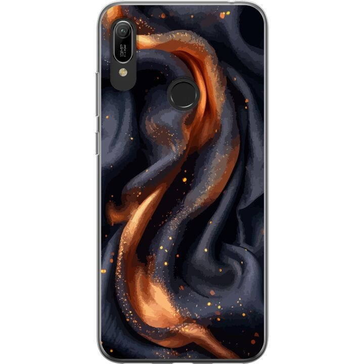 Mobilcover til Huawei Y6 (2019) med Brandigt silke motiv i gruppen SMARTPHONES & TABLETS / Mobil Beskyttelse / Huawei/Honori hos TP E-commerce Nordic AB (A53805)