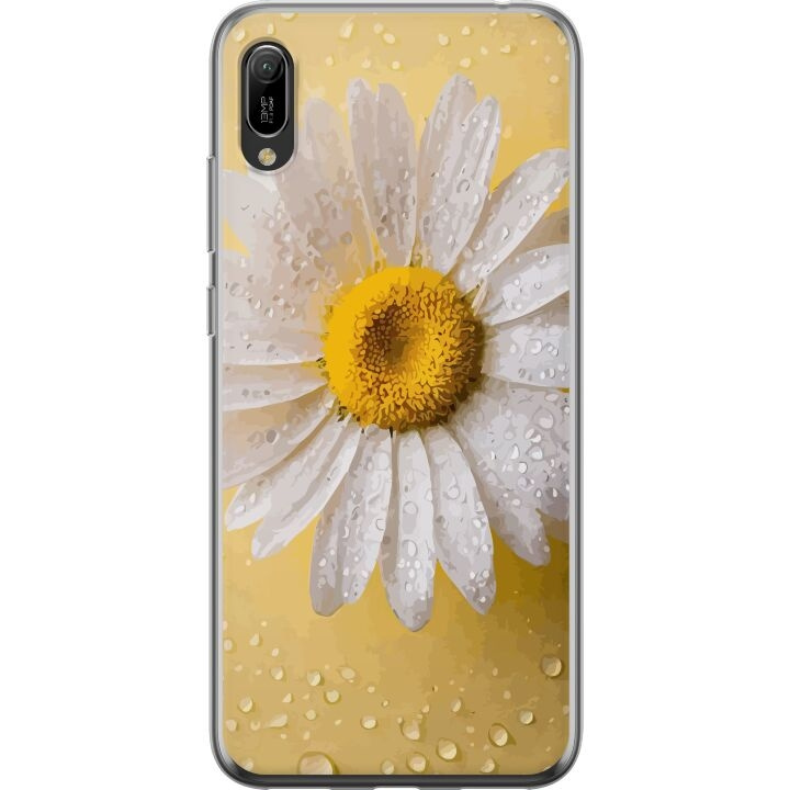 Mobilcover til Huawei Y6 Pro (2019) med Porcelænsblomst motiv i gruppen SMARTPHONES & TABLETS / Mobil Beskyttelse / Huawei/Honori hos TP E-commerce Nordic AB (A53856)
