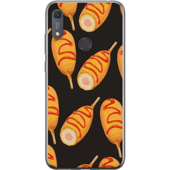 Mobilcover til Huawei Y6s (2019) med Kyllingedrumstick motiv i gruppen SMARTPHONES & TABLETS / Mobil Beskyttelse / Huawei/Honori hos TP E-commerce Nordic AB (A53918)