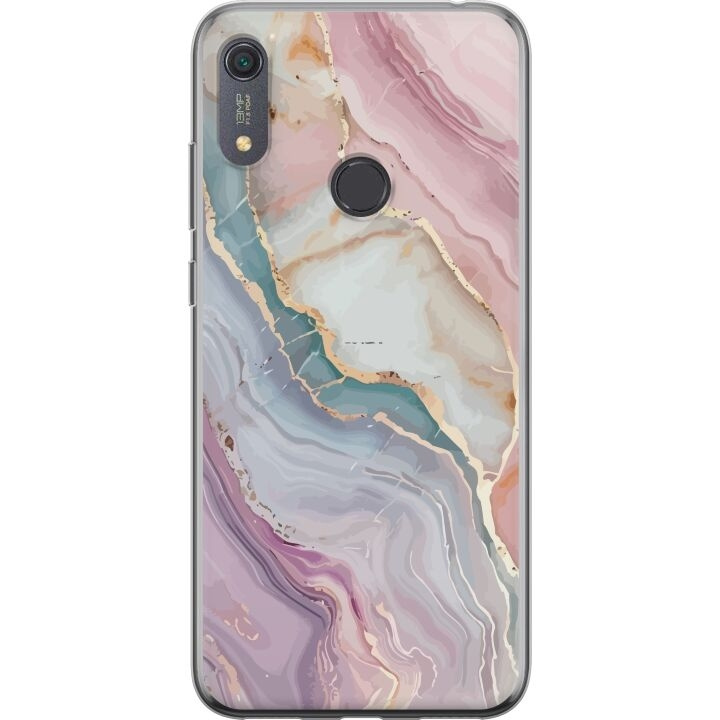 Mobilcover til Huawei Y6s (2019) med Marmor motiv i gruppen SMARTPHONES & TABLETS / Mobil Beskyttelse / Huawei/Honori hos TP E-commerce Nordic AB (A53931)