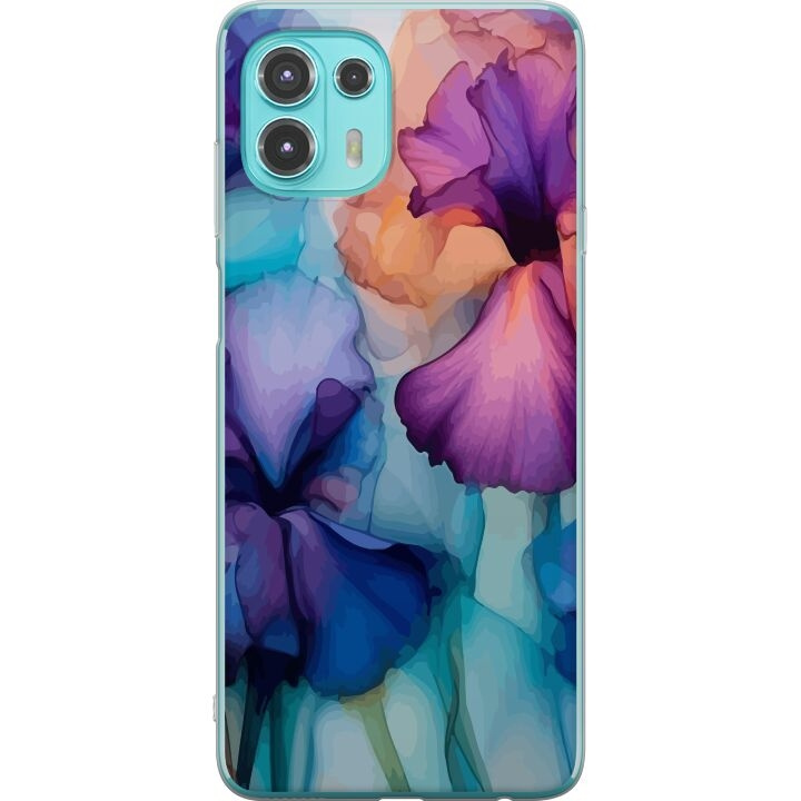 Mobilcover til Motorola Edge 20 Lite med Magiske blomster motiv i gruppen SMARTPHONES & TABLETS / Mobil Beskyttelse / Motorola hos TP E-commerce Nordic AB (A54020)