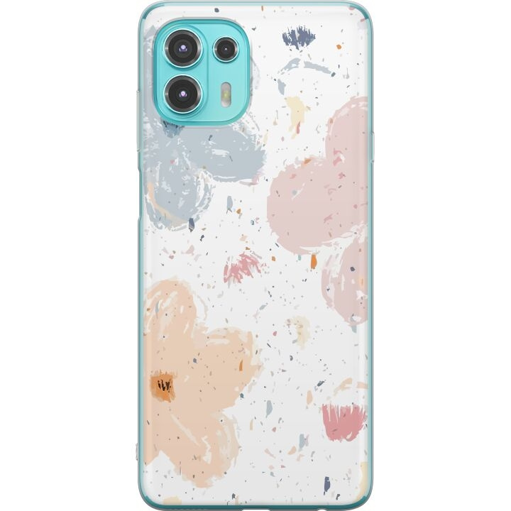 Mobilcover til Motorola Edge 20 Lite med Blomster motiv i gruppen SMARTPHONES & TABLETS / Mobil Beskyttelse / Motorola hos TP E-commerce Nordic AB (A54029)