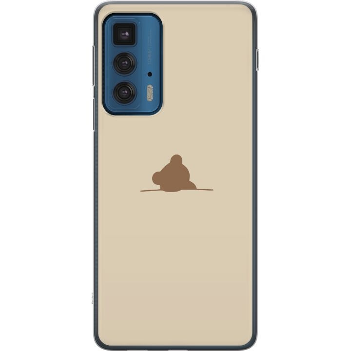 Mobilcover til Motorola Edge 20 Pro med Nalle motiv i gruppen SMARTPHONES & TABLETS / Mobil Beskyttelse / Motorola hos TP E-commerce Nordic AB (A54091)