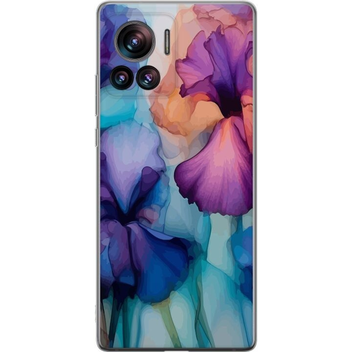 Mobilcover til Motorola Edge 30 Ultra med Magiske blomster motiv i gruppen SMARTPHONES & TABLETS / Mobil Beskyttelse / Motorola hos TP E-commerce Nordic AB (A54209)