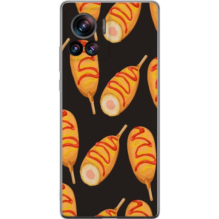 Mobilcover til Motorola Edge 30 Ultra med Kyllingedrumstick motiv i gruppen SMARTPHONES & TABLETS / Mobil Beskyttelse / Motorola hos TP E-commerce Nordic AB (A54215)