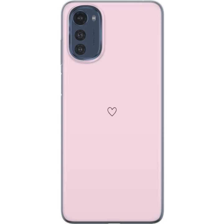 Mobilcover til Motorola Moto E32s med Hjerte motiv i gruppen SMARTPHONES & TABLETS / Mobil Beskyttelse / Motorola hos TP E-commerce Nordic AB (A54279)