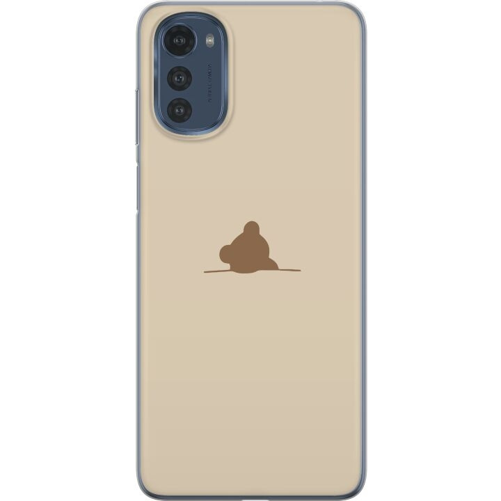 Mobilcover til Motorola Moto E32s med Nalle motiv i gruppen SMARTPHONES & TABLETS / Mobil Beskyttelse / Motorola hos TP E-commerce Nordic AB (A54280)
