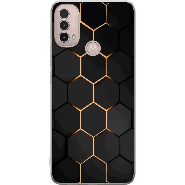 Mobilcover til Motorola Moto E40 med Luksuriøst Mønster motiv i gruppen SMARTPHONES & TABLETS / Mobil Beskyttelse / Motorola hos TP E-commerce Nordic AB (A54312)