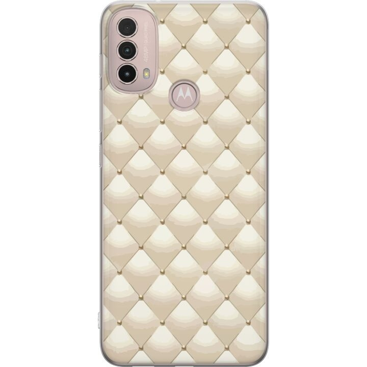 Mobilcover til Motorola Moto E40 med Guldglans motiv i gruppen SMARTPHONES & TABLETS / Mobil Beskyttelse / Motorola hos TP E-commerce Nordic AB (A54313)