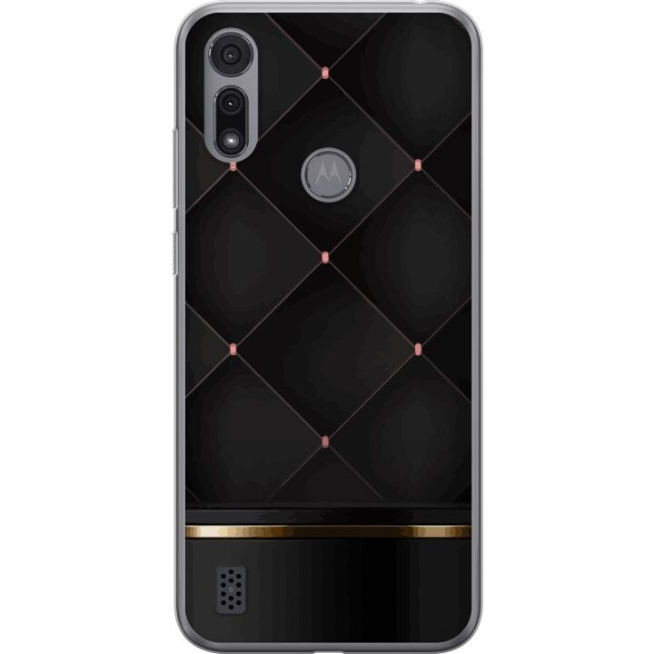 Mobilcover til Motorola Moto E6i med Luksuslinje motiv i gruppen SMARTPHONES & TABLETS / Mobil Beskyttelse / Motorola hos TP E-commerce Nordic AB (A54356)