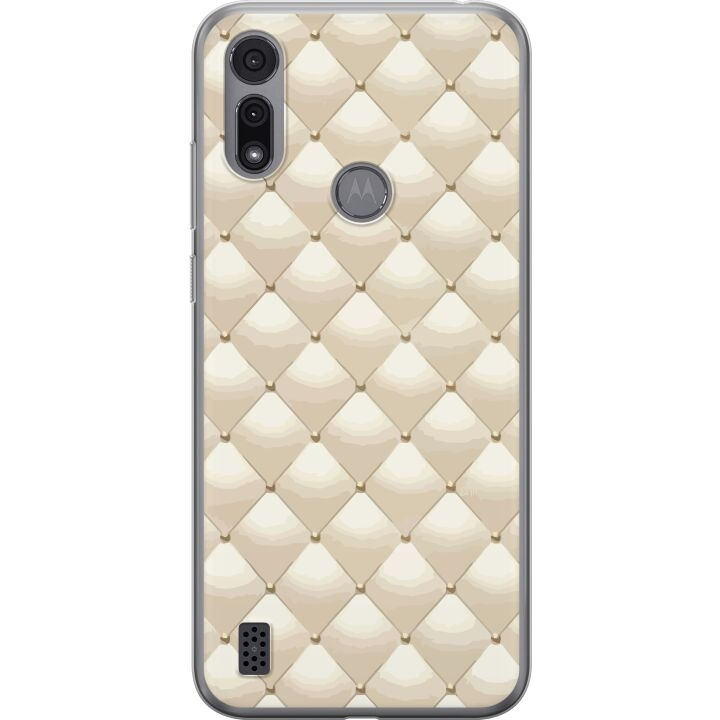 Mobilcover til Motorola Moto E6i med Guldglans motiv i gruppen SMARTPHONES & TABLETS / Mobil Beskyttelse / Motorola hos TP E-commerce Nordic AB (A54367)