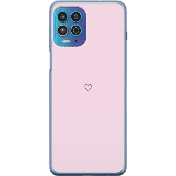 Mobilcover til Motorola Moto G100 med Hjerte motiv i gruppen SMARTPHONES & TABLETS / Mobil Beskyttelse / Motorola hos TP E-commerce Nordic AB (A54630)