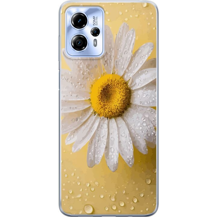 Mobilcover til Motorola Moto G13 med Porcelænsblomst motiv i gruppen SMARTPHONES & TABLETS / Mobil Beskyttelse / Motorola hos TP E-commerce Nordic AB (A54665)