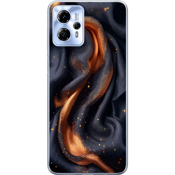 Mobilcover til Motorola Moto G13 med Brandigt silke motiv i gruppen SMARTPHONES & TABLETS / Mobil Beskyttelse / Motorola hos TP E-commerce Nordic AB (A54666)