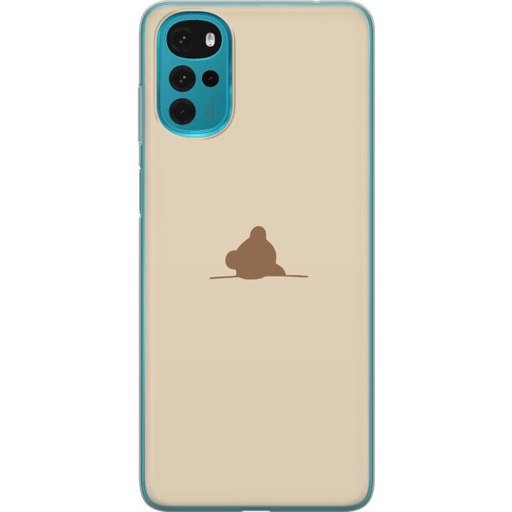 Mobilcover til Motorola Moto G22 med Nalle motiv i gruppen SMARTPHONES & TABLETS / Mobil Beskyttelse / Motorola hos TP E-commerce Nordic AB (A54766)