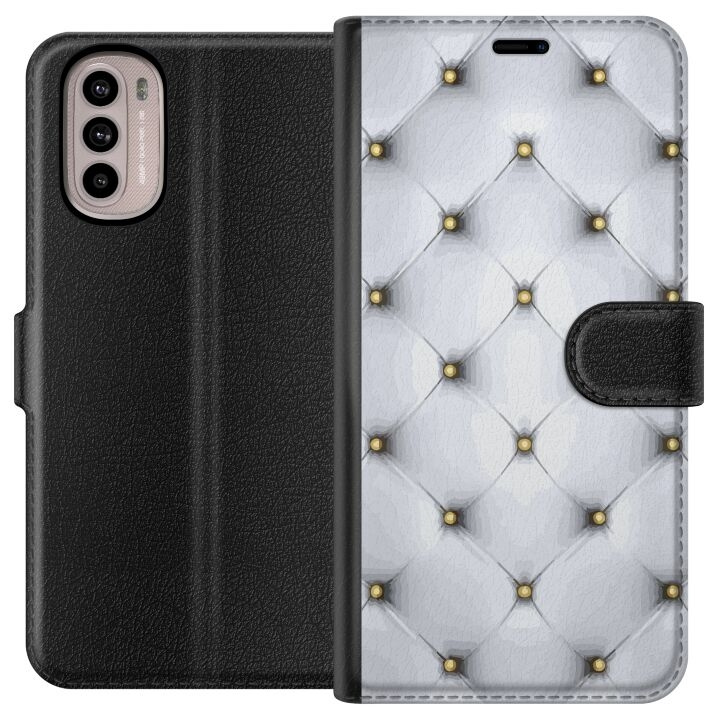 Tegnebogsetui til Motorola Moto G41 med Luksuriøst motiv i gruppen SMARTPHONES & TABLETS / Mobil Beskyttelse / Motorola hos TP E-commerce Nordic AB (A54976)