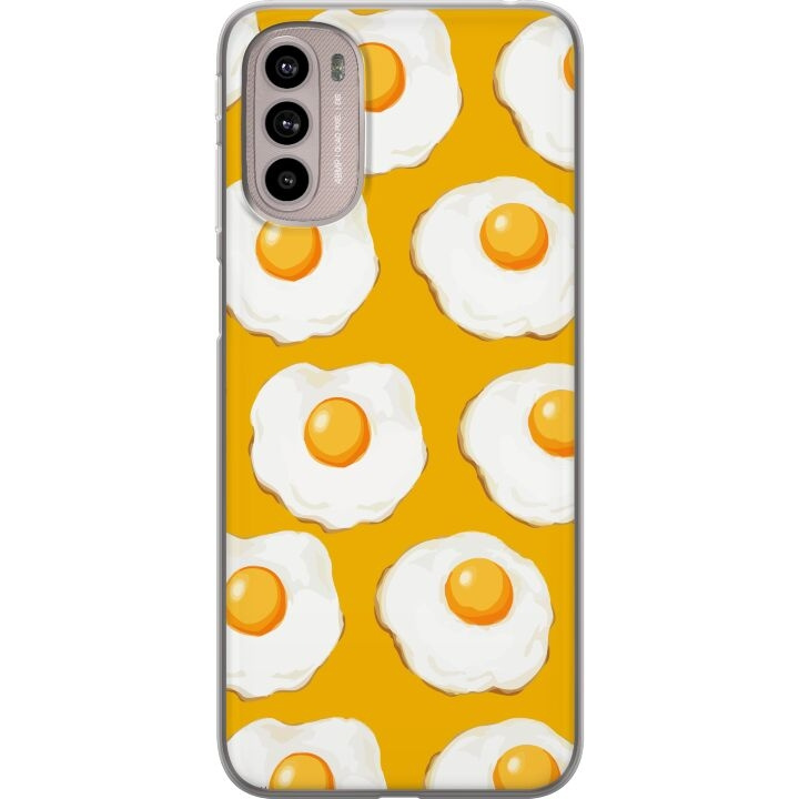 Mobilcover til Motorola Moto G41 med Stegt æg motiv i gruppen SMARTPHONES & TABLETS / Mobil Beskyttelse / Motorola hos TP E-commerce Nordic AB (A54991)