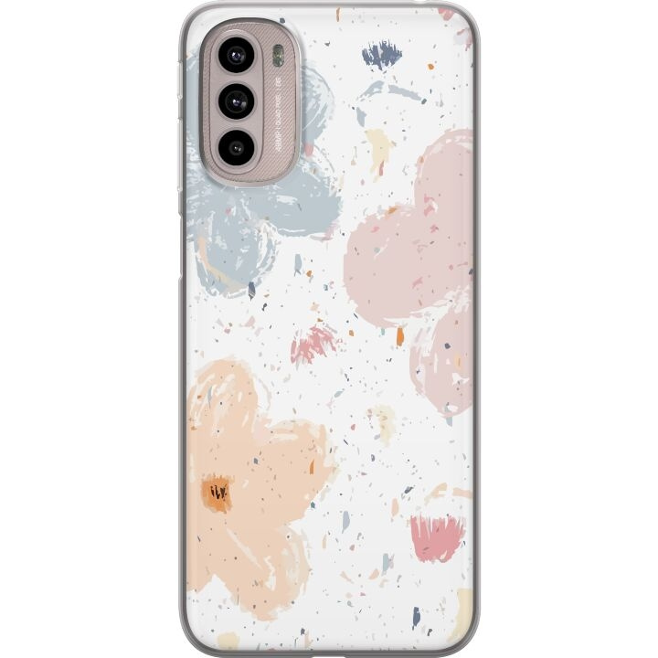 Mobilcover til Motorola Moto G41 med Blomster motiv i gruppen SMARTPHONES & TABLETS / Mobil Beskyttelse / Motorola hos TP E-commerce Nordic AB (A55001)