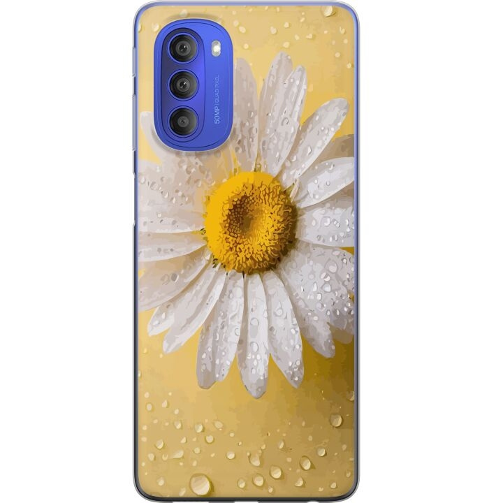 Mobilcover til Motorola Moto G51 5G med Porcelænsblomst motiv i gruppen SMARTPHONES & TABLETS / Mobil Beskyttelse / Motorola hos TP E-commerce Nordic AB (A55070)