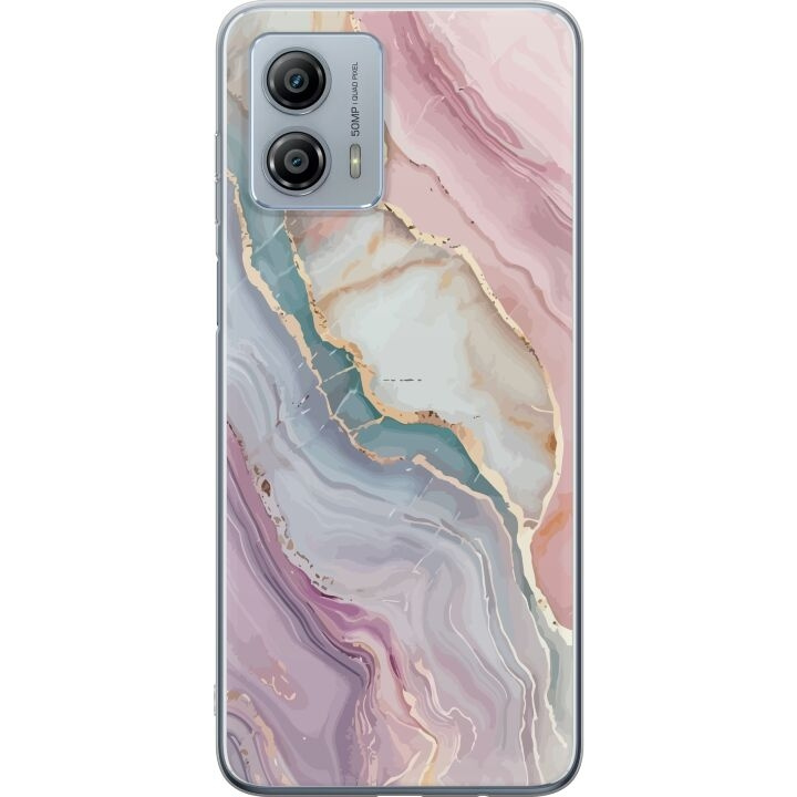 Mobilcover til Motorola Moto G53 med Marmor motiv i gruppen SMARTPHONES & TABLETS / Mobil Beskyttelse / Motorola hos TP E-commerce Nordic AB (A55146)