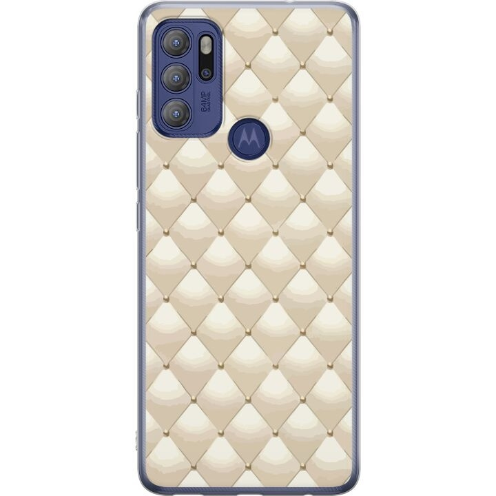 Mobilcover til Motorola Moto G60S med Guldglans motiv i gruppen SMARTPHONES & TABLETS / Mobil Beskyttelse / Motorola hos TP E-commerce Nordic AB (A55231)