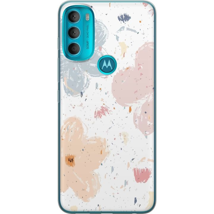 Mobilcover til Motorola Moto G71 5G med Blomster motiv i gruppen SMARTPHONES & TABLETS / Mobil Beskyttelse / Motorola hos TP E-commerce Nordic AB (A55298)