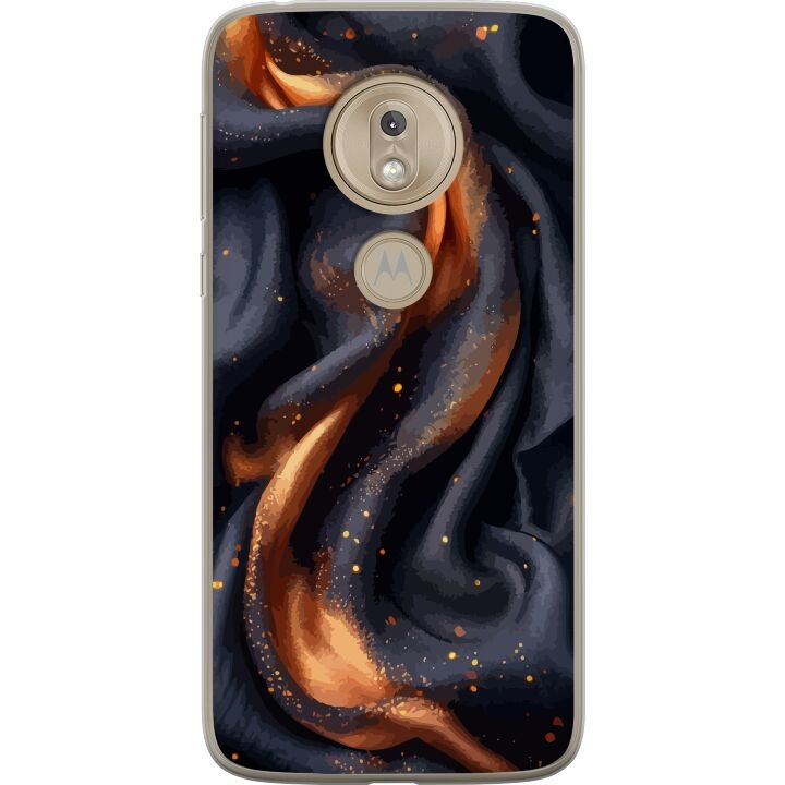 Mobilcover til Motorola Moto G7 Play med Brandigt silke motiv i gruppen SMARTPHONES & TABLETS / Mobil Beskyttelse / Motorola hos TP E-commerce Nordic AB (A55449)