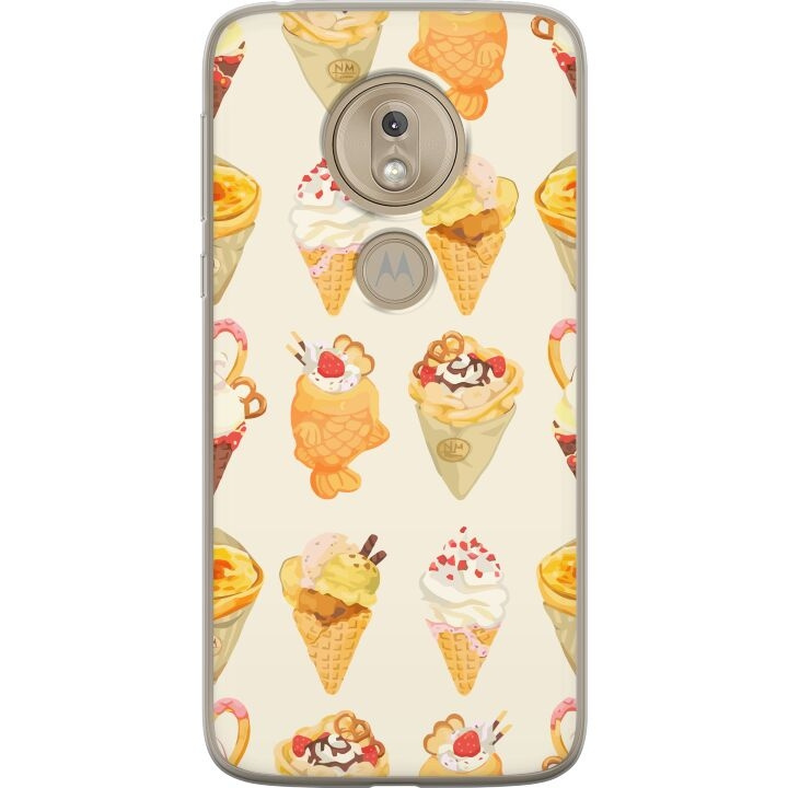 Mobilcover til Motorola Moto G7 Play med Glasagtigt motiv i gruppen SMARTPHONES & TABLETS / Mobil Beskyttelse / Motorola hos TP E-commerce Nordic AB (A55459)