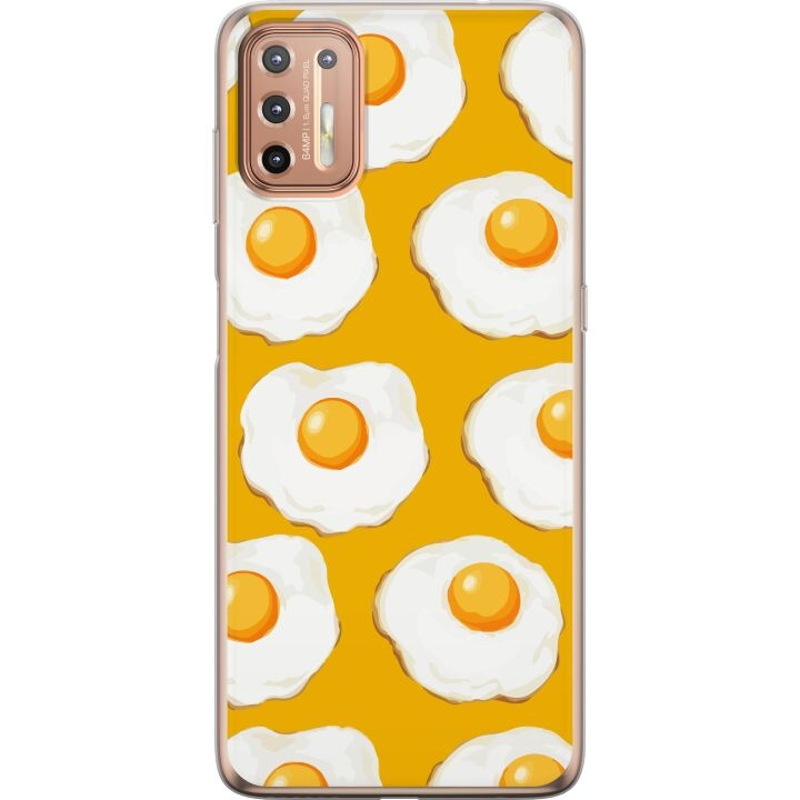 Mobilcover til Motorola Moto G9 Plus med Stegt æg motiv i gruppen SMARTPHONES & TABLETS / Mobil Beskyttelse / Motorola hos TP E-commerce Nordic AB (A55531)