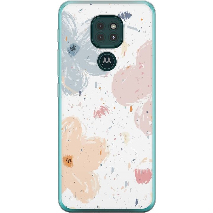 Mobilcover til Motorola Moto G9 Play med Blomster motiv i gruppen SMARTPHONES & TABLETS / Mobil Beskyttelse / Motorola hos TP E-commerce Nordic AB (A55622)