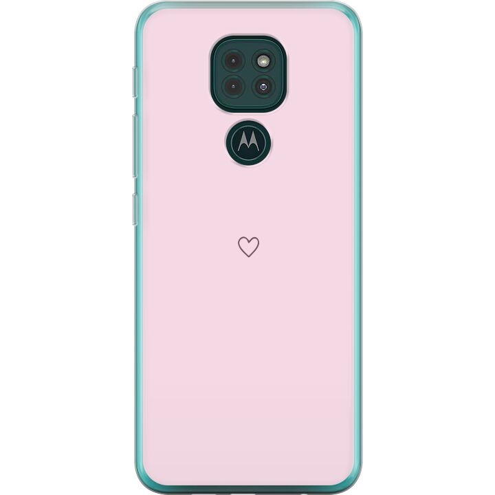 Mobilcover til Motorola Moto G9 Play med Hjerte motiv i gruppen SMARTPHONES & TABLETS / Mobil Beskyttelse / Motorola hos TP E-commerce Nordic AB (A55629)