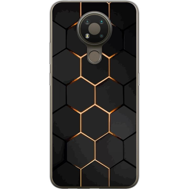 Mobilcover til Nokia 3.4 med Luksuriøst Mønster motiv i gruppen SMARTPHONES & TABLETS / Mobil Beskyttelse / Nokia/Microsoft hos TP E-commerce Nordic AB (A55743)