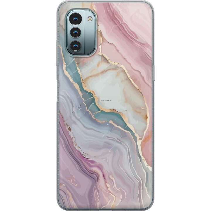 Mobilcover til Nokia G11 med Marmor motiv i gruppen SMARTPHONES & TABLETS / Mobil Beskyttelse / Nokia/Microsoft hos TP E-commerce Nordic AB (A55929)