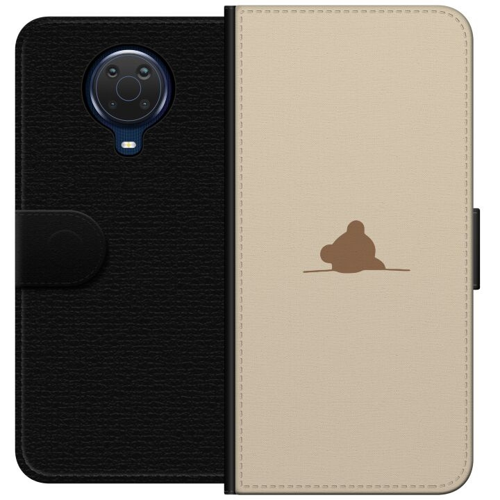 Tegnebogsetui til Nokia G20 med Nalle motiv i gruppen SMARTPHONES & TABLETS / Mobil Beskyttelse / Nokia/Microsoft hos TP E-commerce Nordic AB (A55954)
