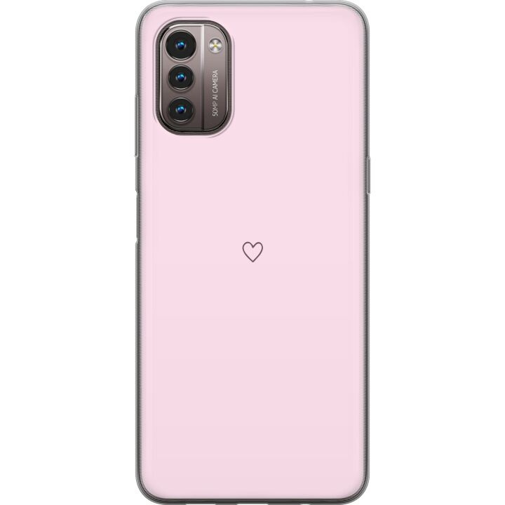 Mobilcover til Nokia G21 med Hjerte motiv i gruppen SMARTPHONES & TABLETS / Mobil Beskyttelse / Nokia/Microsoft hos TP E-commerce Nordic AB (A56007)