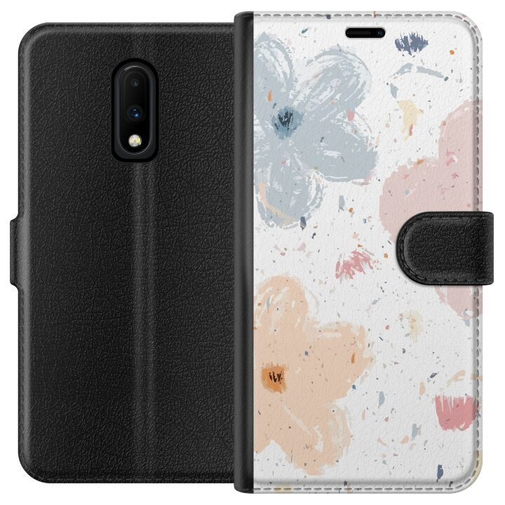 Tegnebogsetui til OnePlus 7 med Blomster motiv i gruppen SMARTPHONES & TABLETS / Mobil Beskyttelse / OnePlus hos TP E-commerce Nordic AB (A56594)