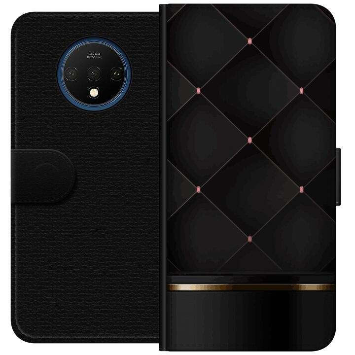 Tegnebogsetui til OnePlus 7T med Luksuslinje motiv i gruppen SMARTPHONES & TABLETS / Mobil Beskyttelse / OnePlus hos TP E-commerce Nordic AB (A56705)