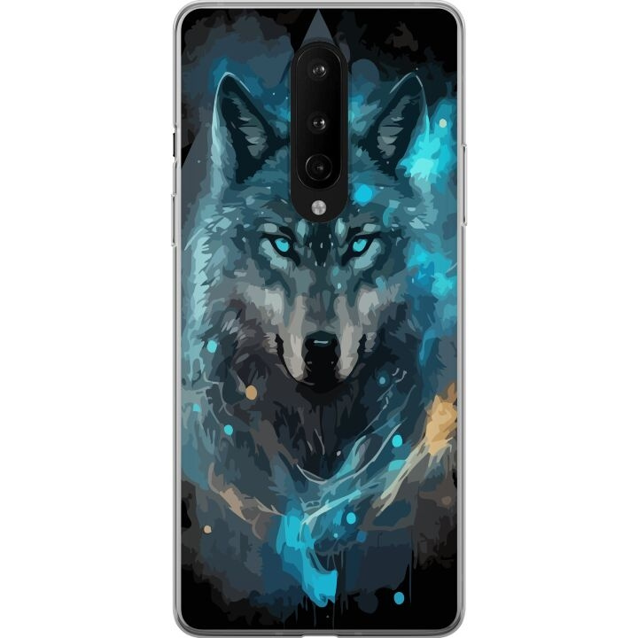 Mobilcover til OnePlus 8 med Ulve motiv i gruppen SMARTPHONES & TABLETS / Mobil Beskyttelse / OnePlus hos TP E-commerce Nordic AB (A56830)